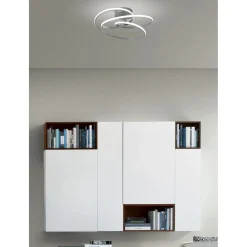 Plafoniera LED Misty 2240 lm bianco neutro Ø 52 cm