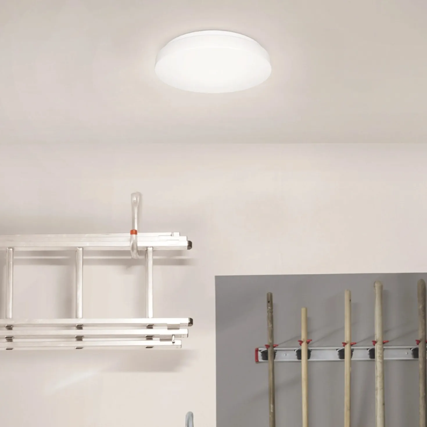 Plafoniera LED RS 20 S 942 lm 28x11 cm bianco