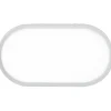 Plafoniera LED Shelly ovale 1900 lm 15x22x8 cm