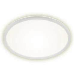 Plafoniera LED Slim 2700 lm bianco neutro Ø 42 cm bianco