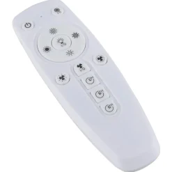 Plafoniera LED Stralsund con ventilatore 3500 lm CCT Ø 49 x 16 cm titano