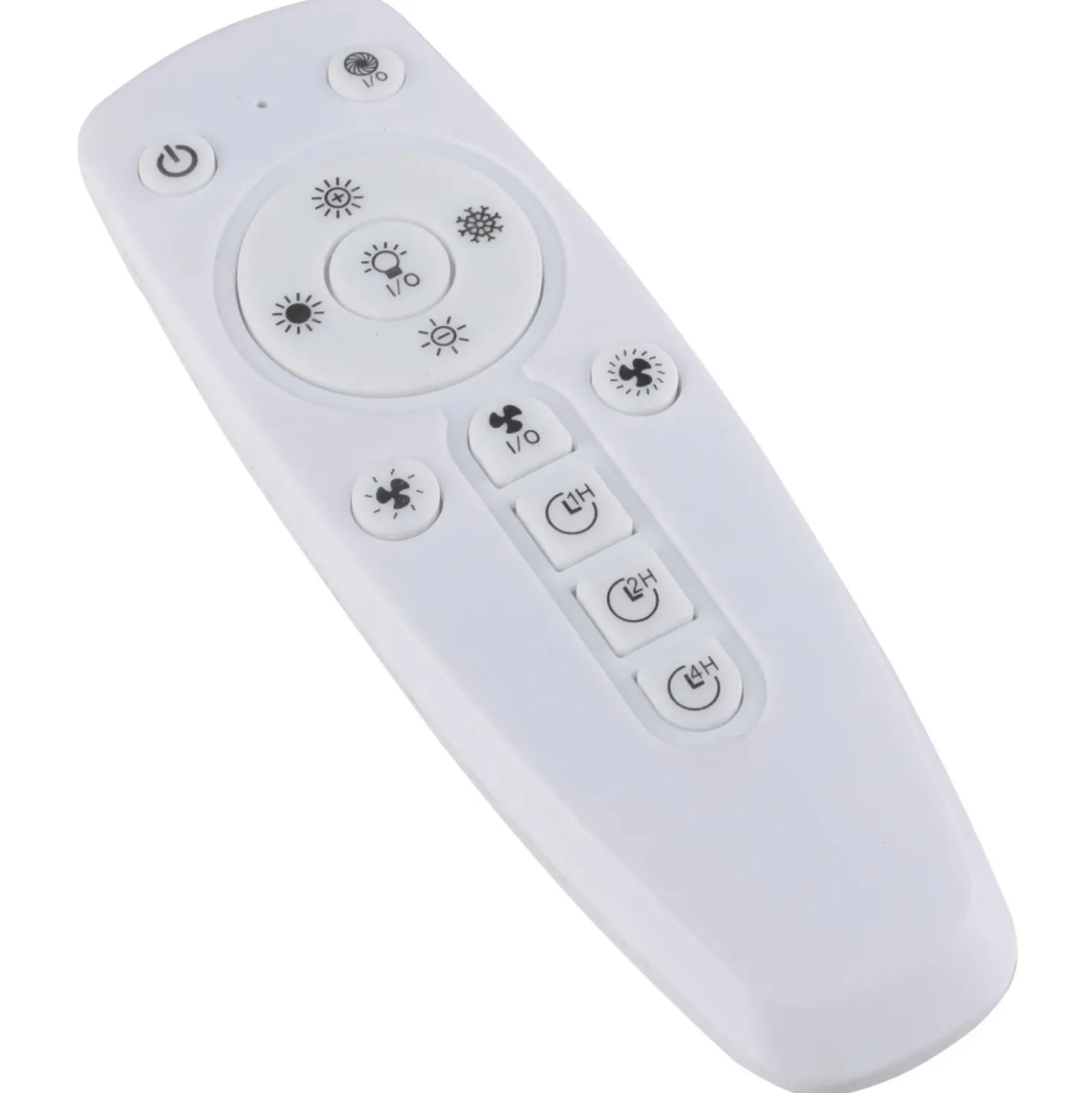 Plafoniera LED Stralsund con ventilatore 3500 lm CCT Ø 49 x 16 cm titano