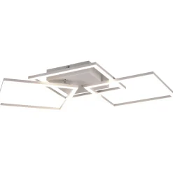 Plafoniera LED Trail 3800 lm bianco neutro 74x7x35 cm bianco opaco