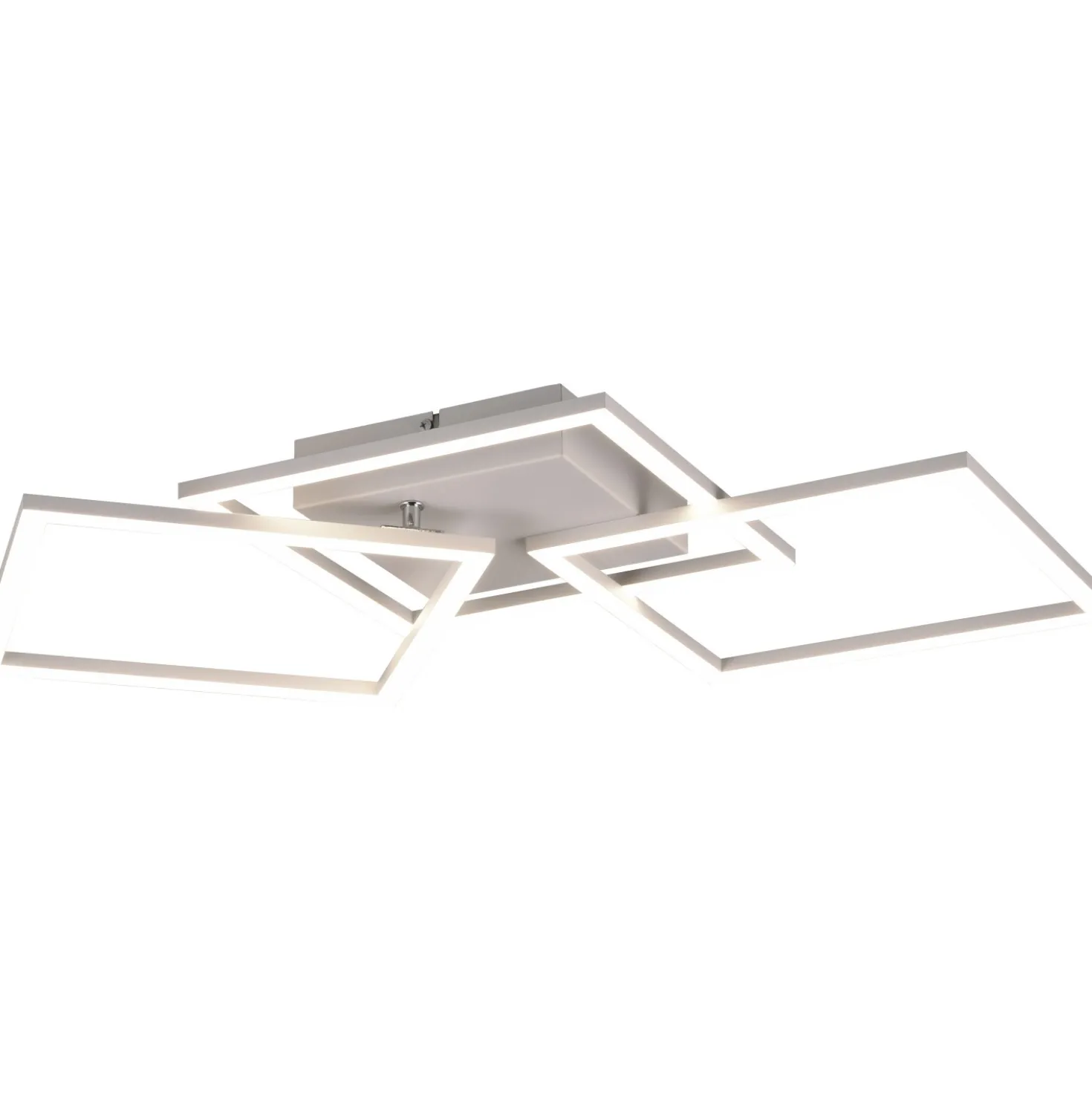 Plafoniera LED Trail 3800 lm bianco neutro 74x7x35 cm bianco opaco
