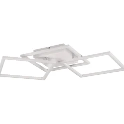 Plafoniera LED Trail 3800 lm bianco neutro 74x7x35 cm bianco opaco
