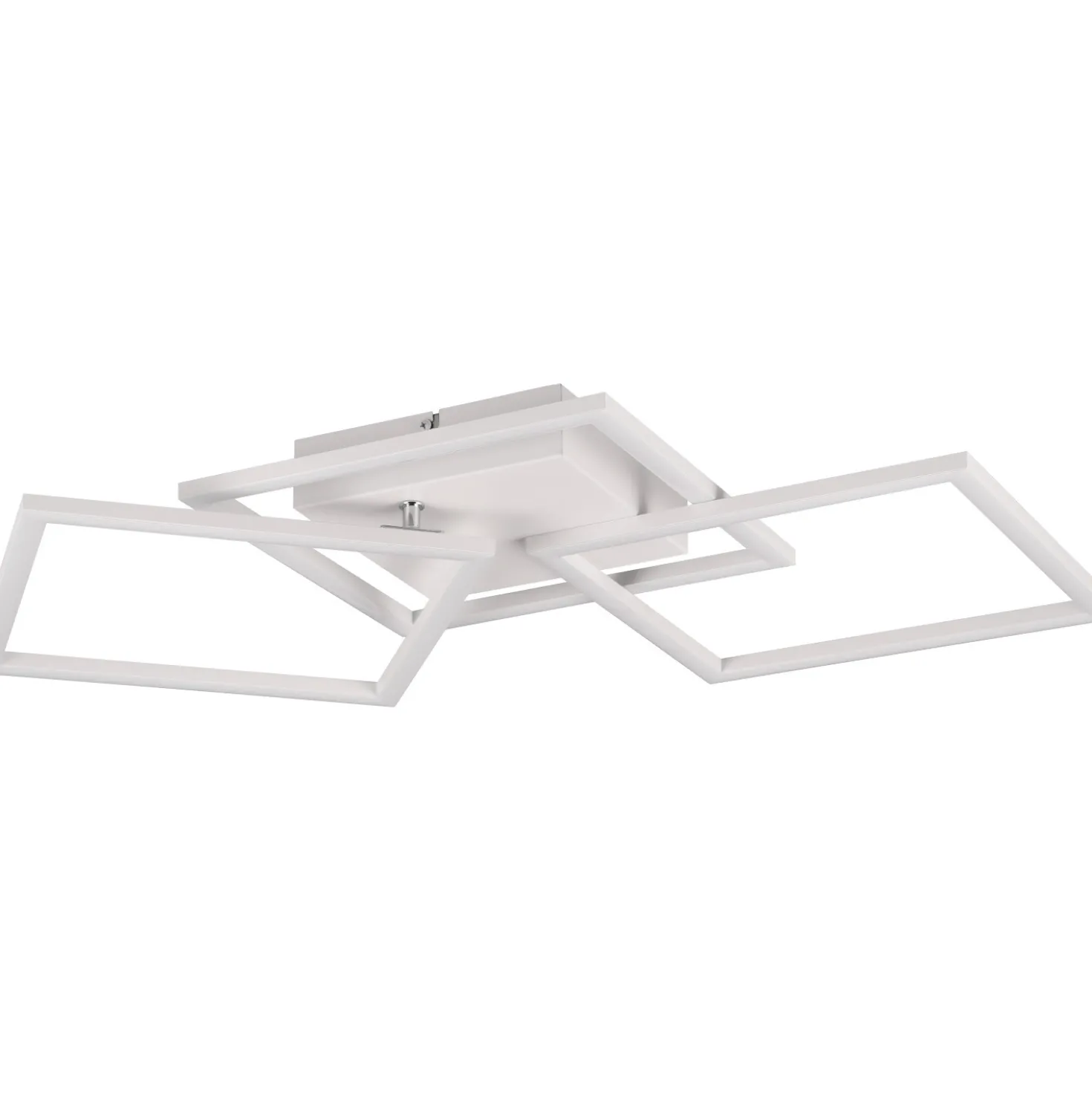 Plafoniera LED Trail 3800 lm bianco neutro 74x7x35 cm bianco opaco