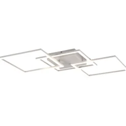 Plafoniera LED Trail 3800 lm bianco neutro 74x7x35 cm bianco opaco