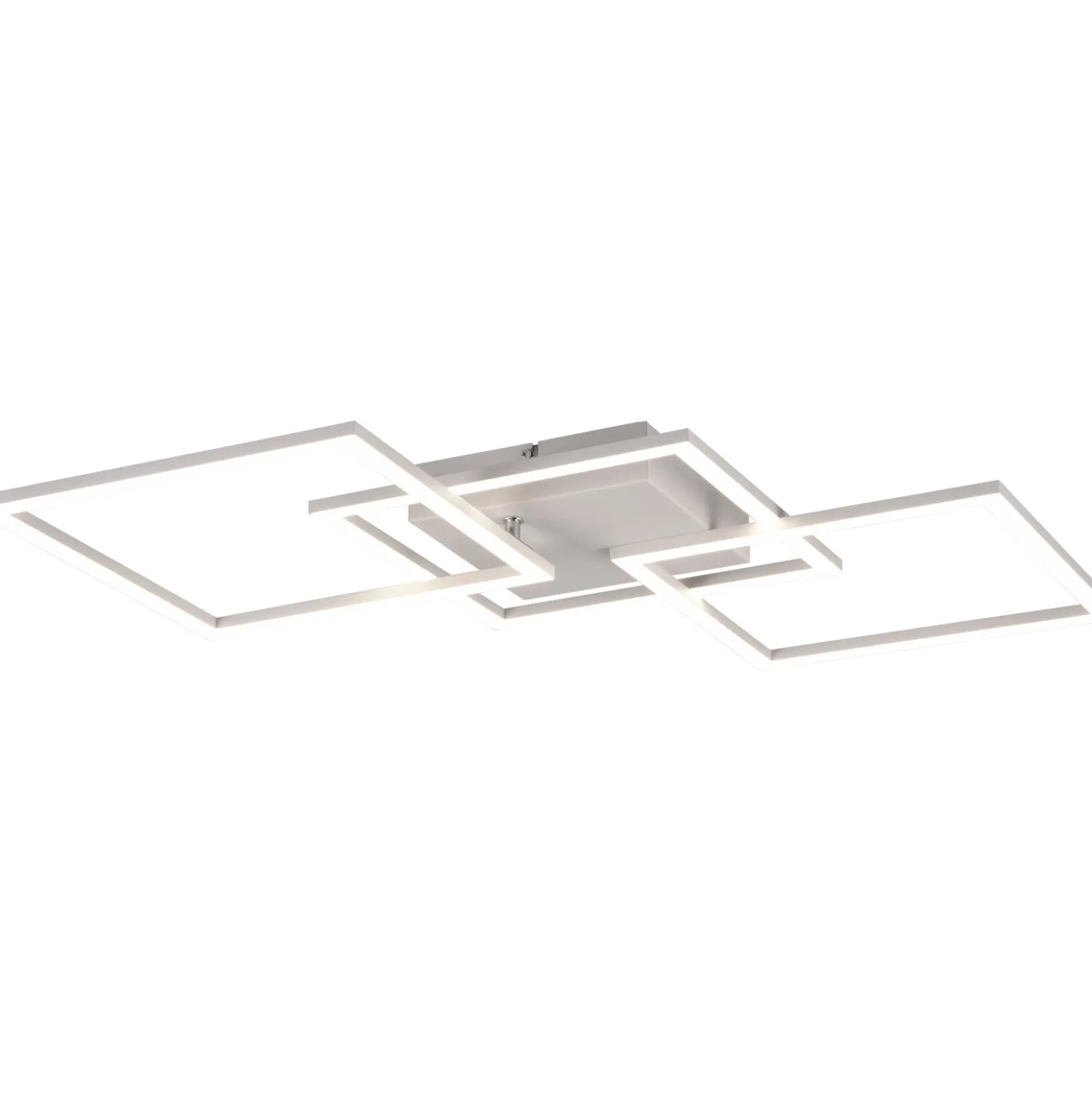 Plafoniera LED Trail 3800 lm bianco neutro 74x7x35 cm bianco opaco