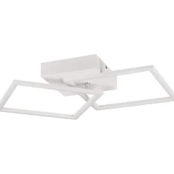Plafoniera LED Trail 2500 lm bianco neutro 60x7x35 cm bianco opaco