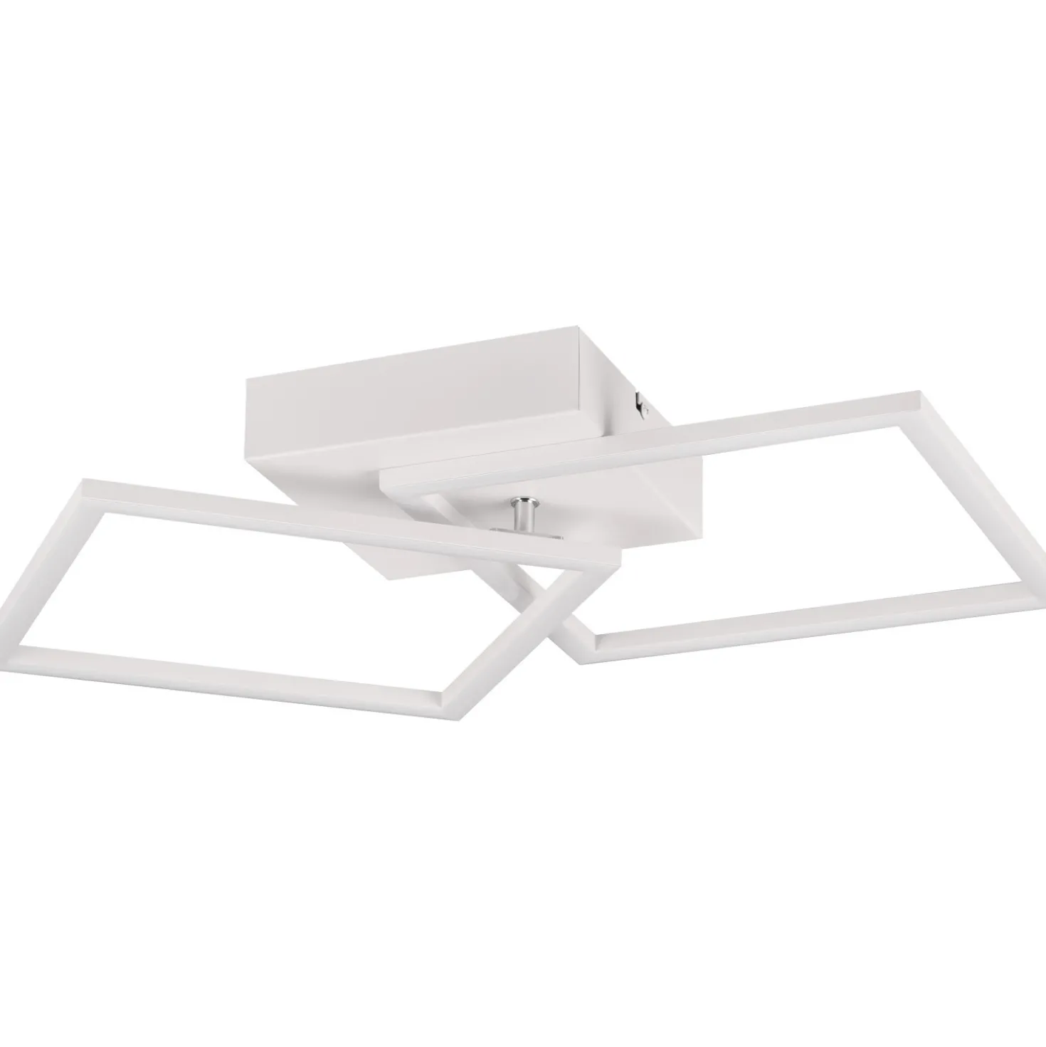 Plafoniera LED Trail 2500 lm bianco neutro 60x7x35 cm bianco opaco