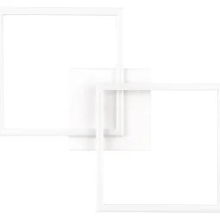Plafoniera LED Trail 2500 lm bianco neutro 60x7x35 cm bianco opaco