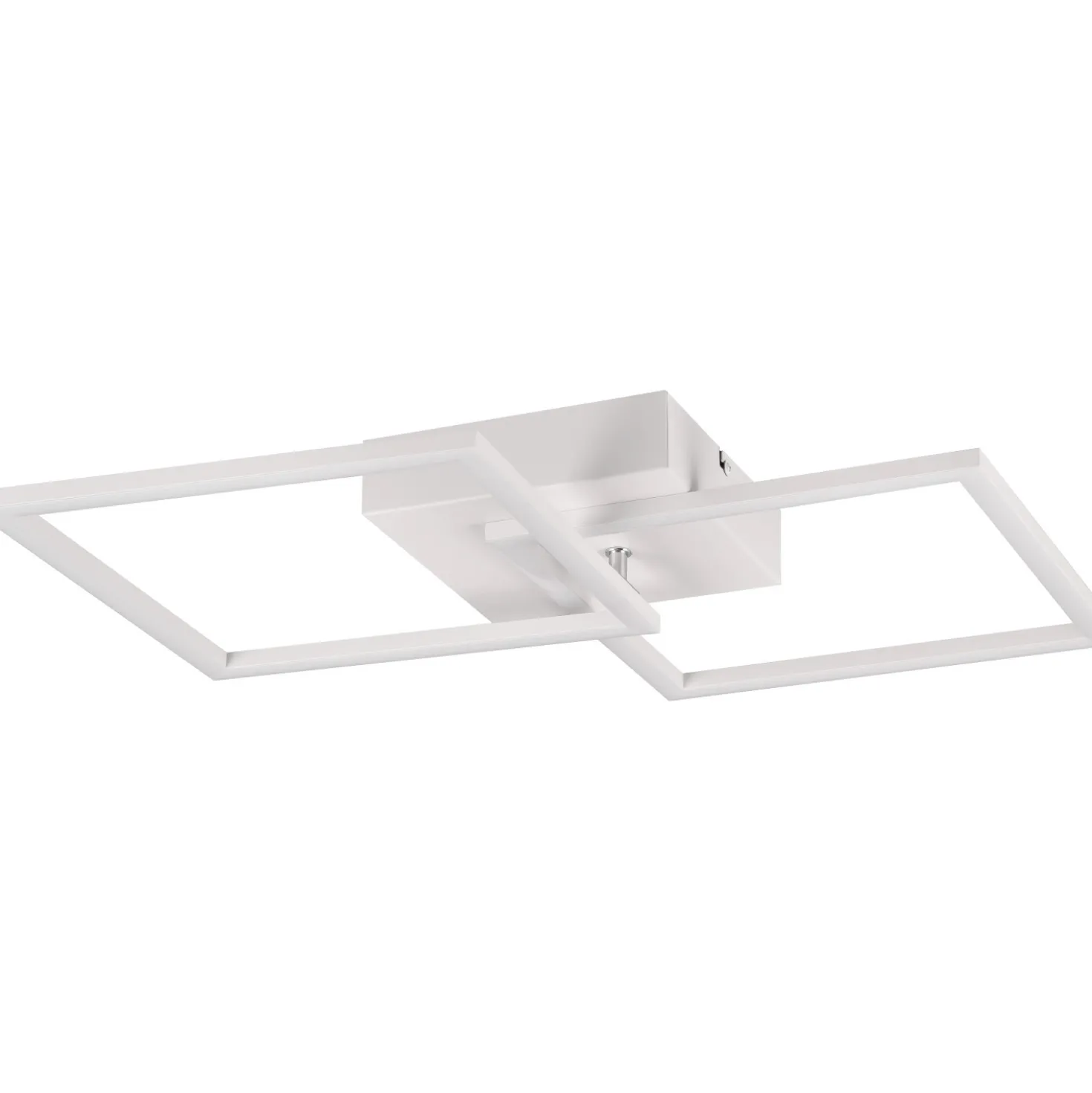 Plafoniera LED Trail 2500 lm bianco neutro 60x7x35 cm bianco opaco