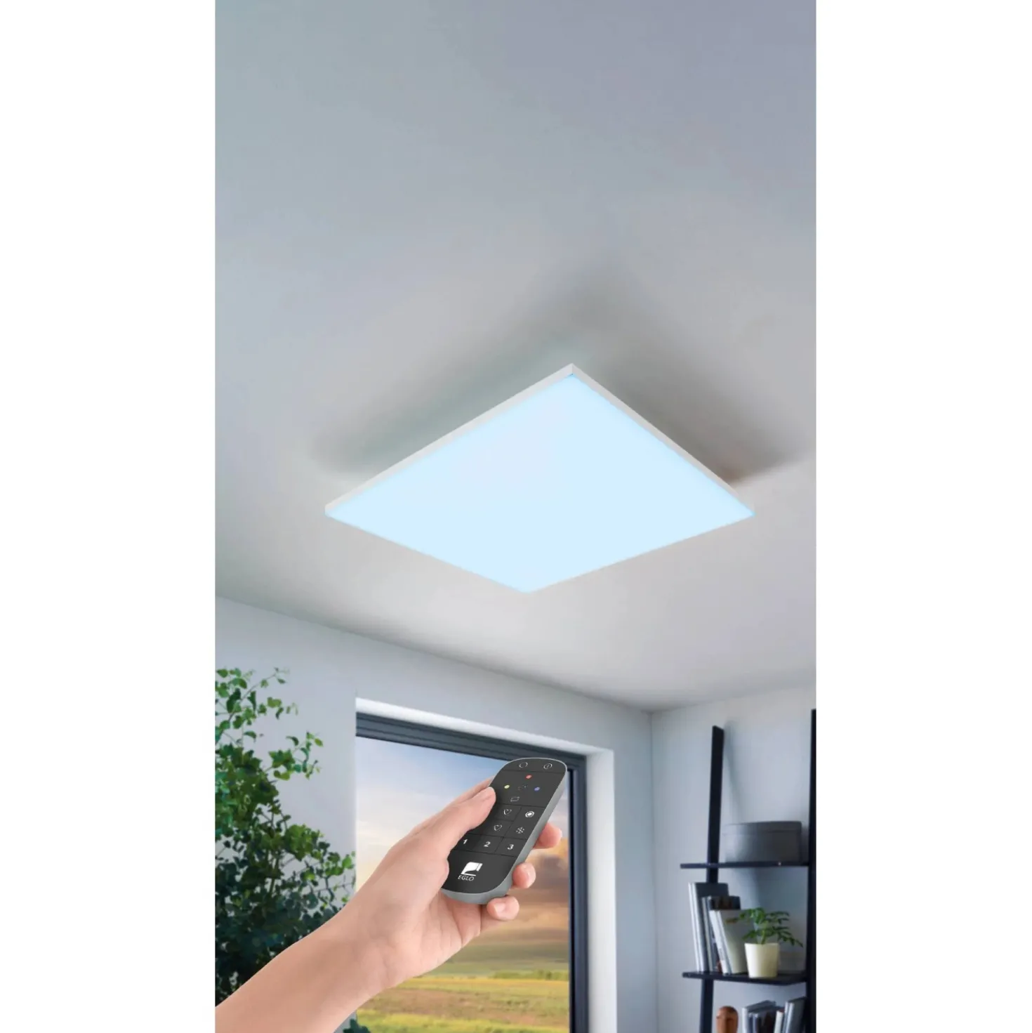 Plafoniera LED Turcona-Z 667 lm CCT 60x60 cm bianco