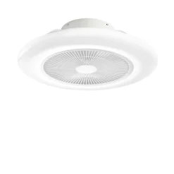 Plafoniera LED ventilatore Ponente Ø 55 cm dimmerabile 46W 5500lm CCT RGB