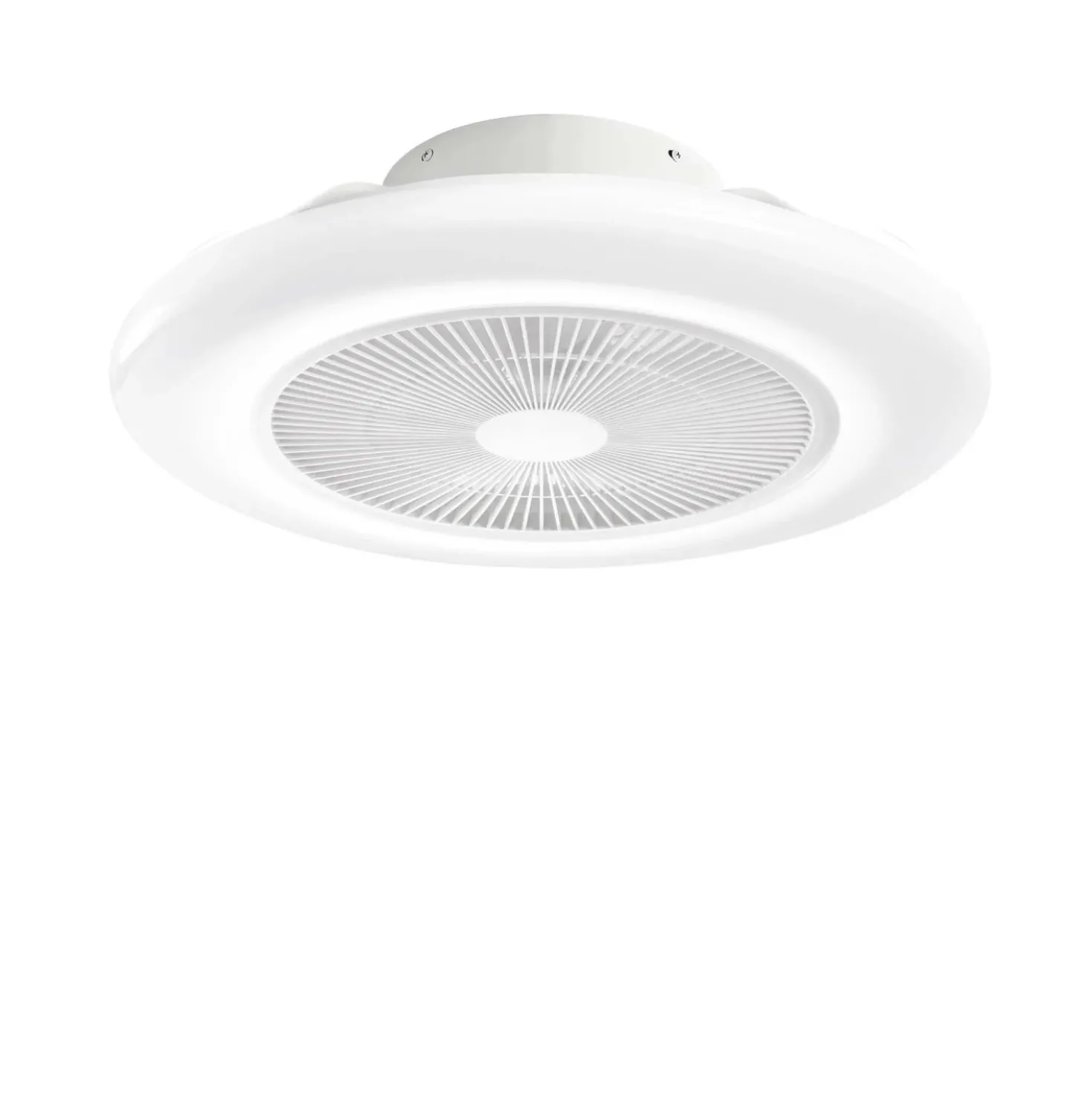 Plafoniera LED ventilatore Ponente Ø 55 cm dimmerabile 46W 5500lm CCT RGB