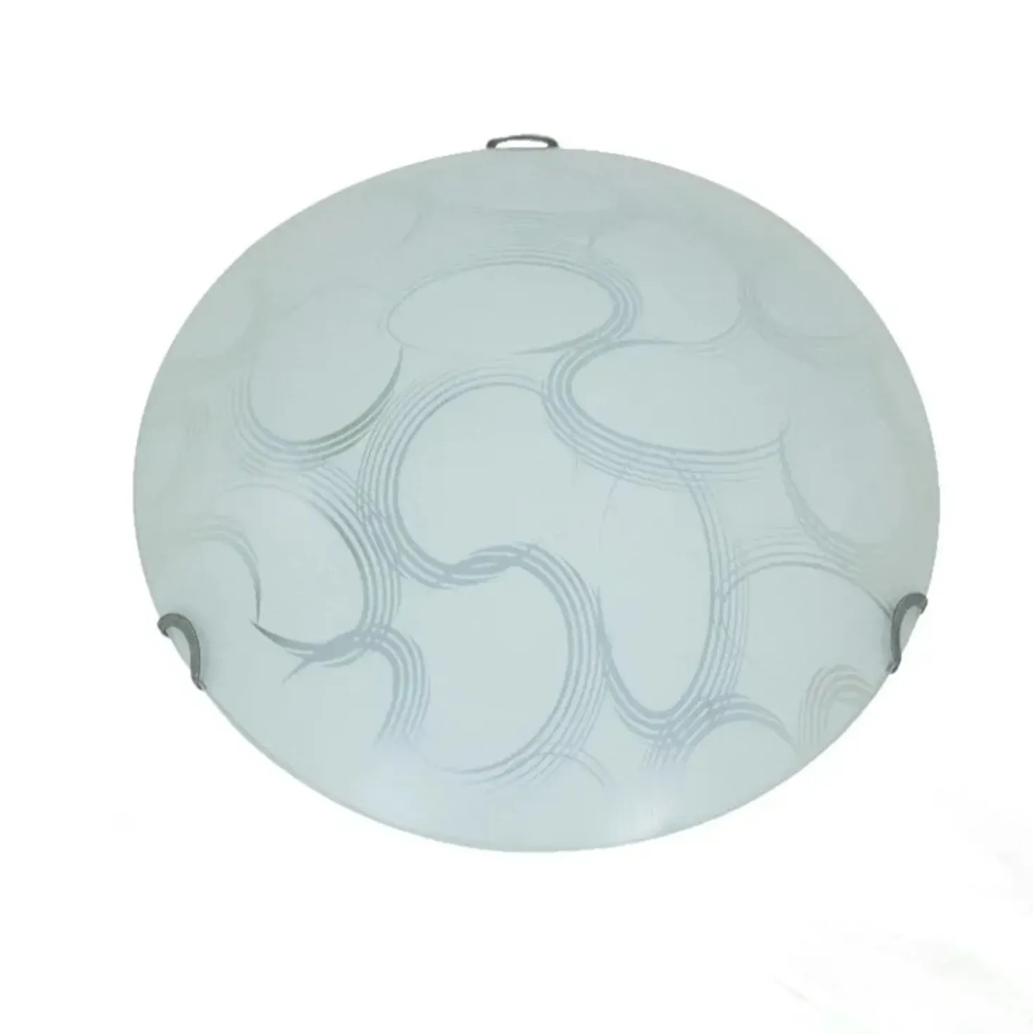 Plafoniera Wave Ø 30 cm bianco