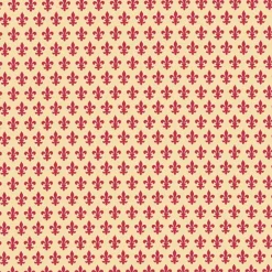 Plastica adesiva in rotolo fantasia giglio rosso 45 cm x 2 m