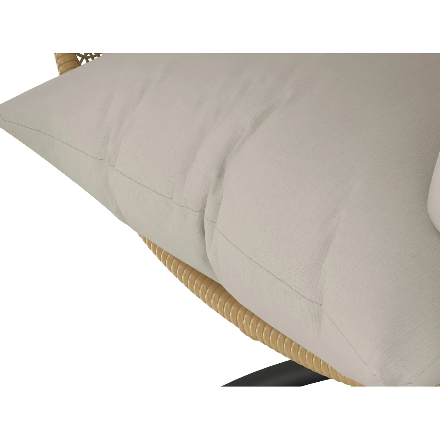 Poltrona sospesa Shorea naturale H200 x Ø 105 cm