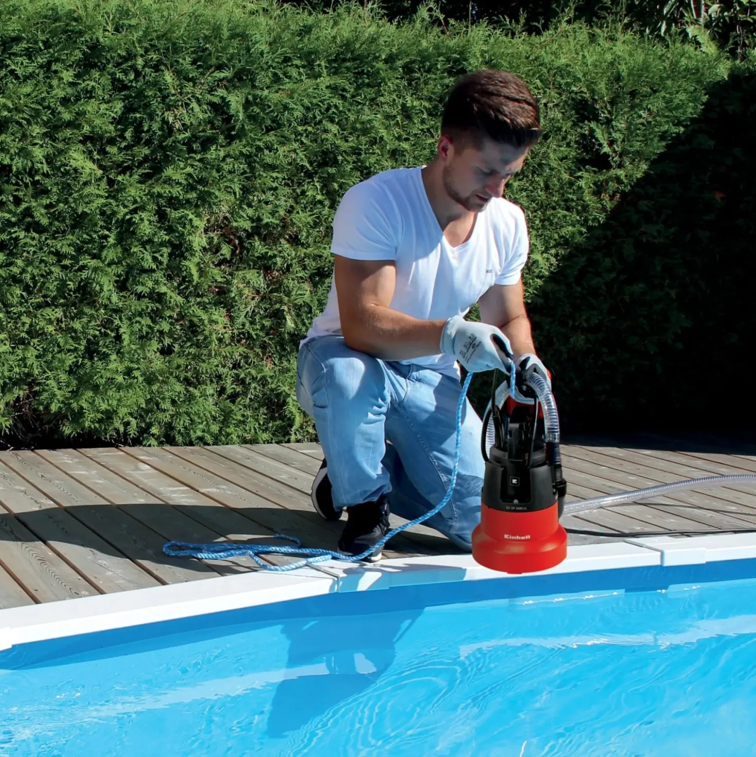 Pompa ad immersione per acque chiare Einhell 350 W