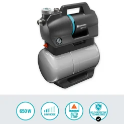 Pompa autoclave Gardena Silent 650W portata max 3900 l/h