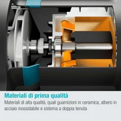 Pompa autoclave Gardena Silent 650W portata max 3900 l/h