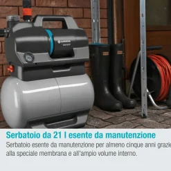 Pompa autoclave Gardena Silent 650W portata max 3900 l/h