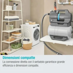 Pompa autoclave Gardena Silent 600W portata max 3800 l/h
