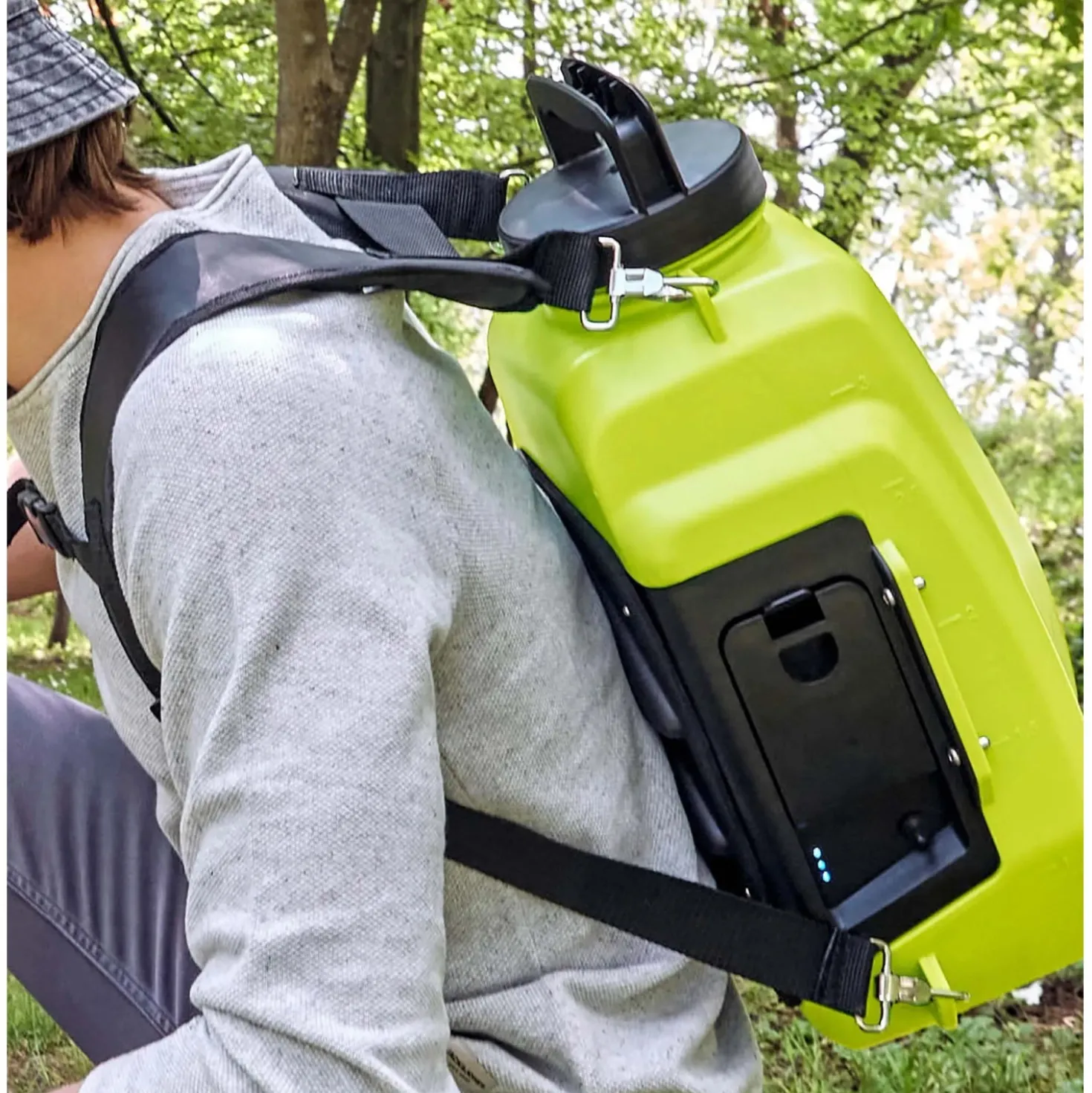 Pompa elettrica a zaino E-Habitat 8 l