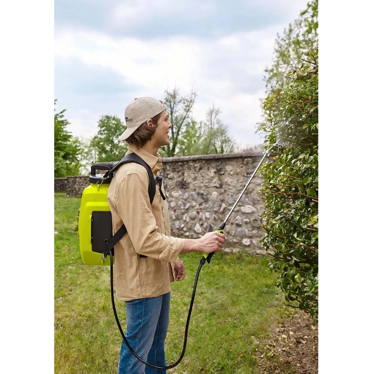Pompa elettrica a zaino E-Habitat 8 l