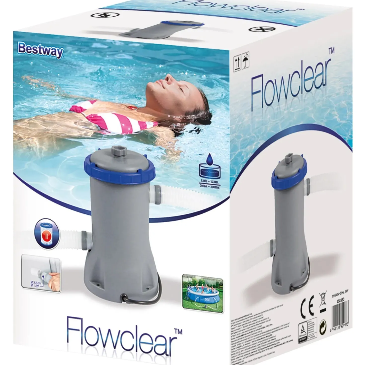 Pompa Filtro 2.006 L/h Bestway