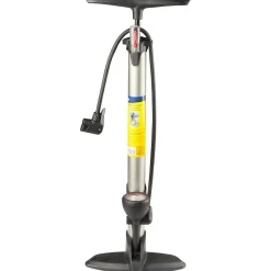 Pompa per bicicletta in alluminio con manometro