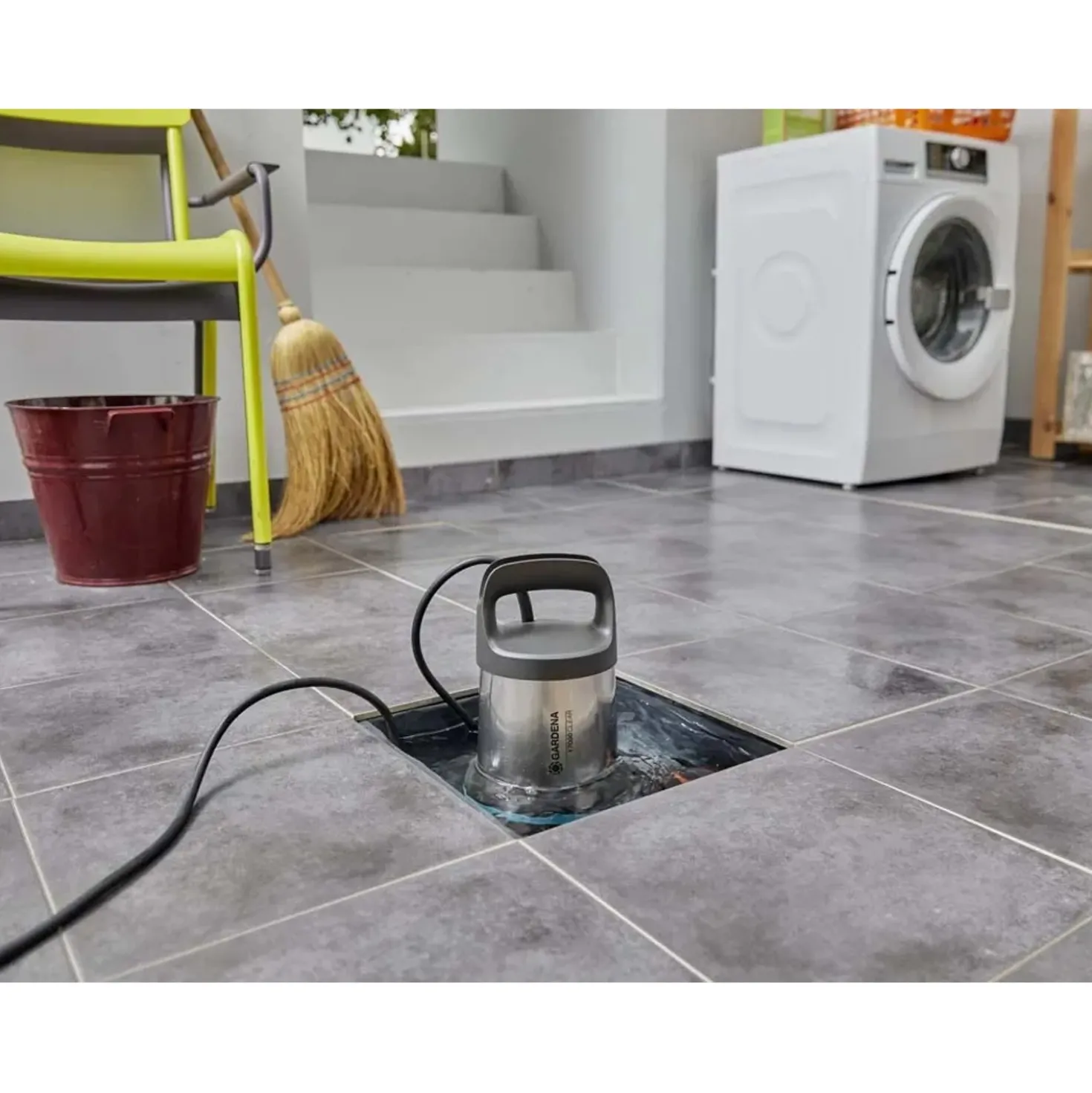 Pompa sommersa Gardena Aquasensor 750 W portata max 17.000 l/h