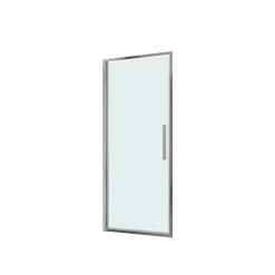 Porta a battente doccia estensione cm 77-81 cromo stampato