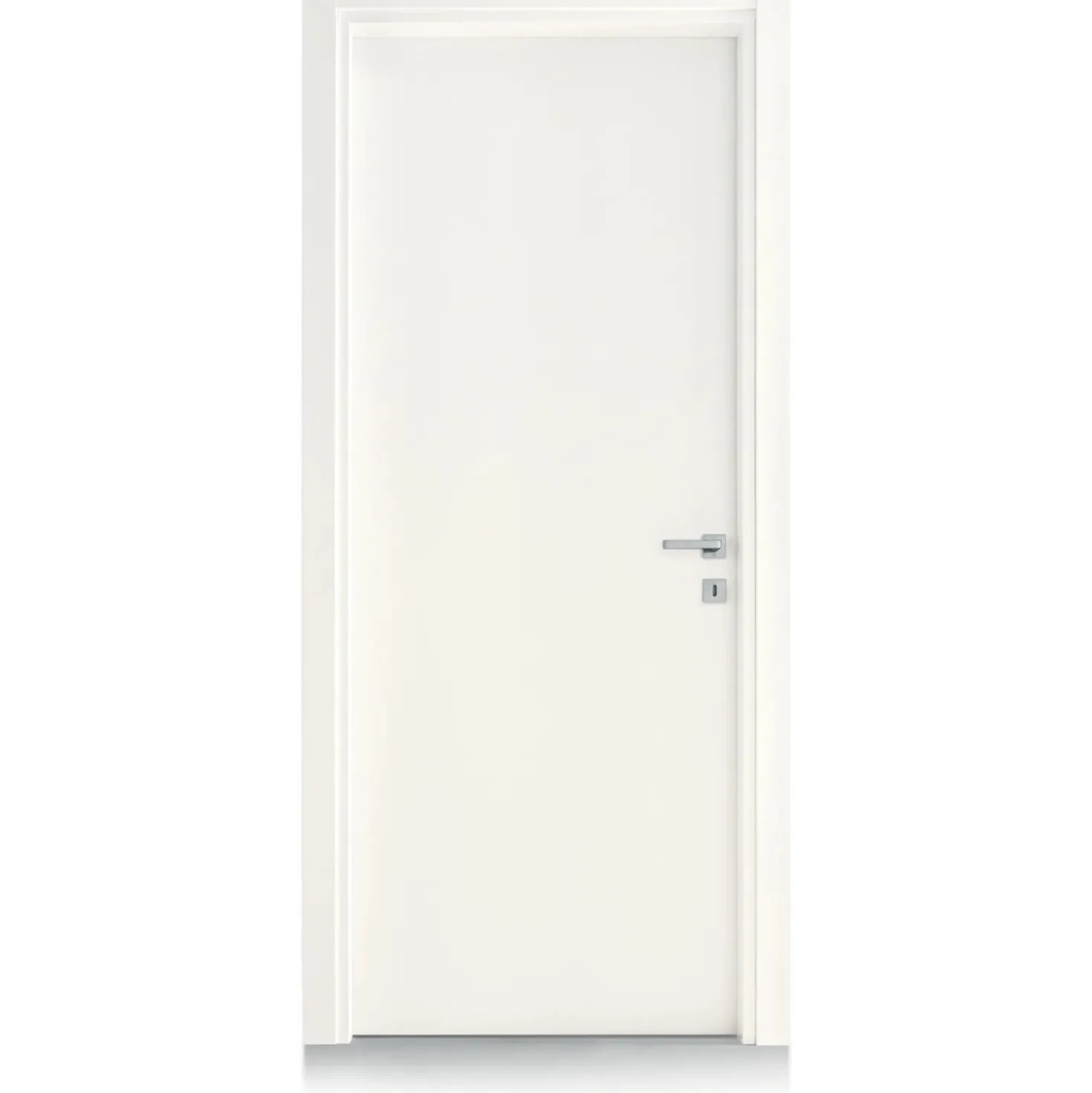 Porta a battente reversibile Sun bianca 80x210 cm