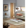 Porta a soffietto Axia in PVC 84x215 cm rovere chiaro