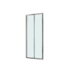 Porta a soffietto doccia 2 ante estensione cm 77-81 cromo stampato