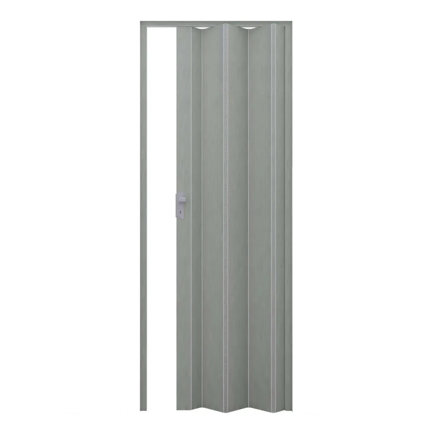 Porta a soffietto Maya in PVC stampa 3D Tessuto 83,5x214 cm grigio