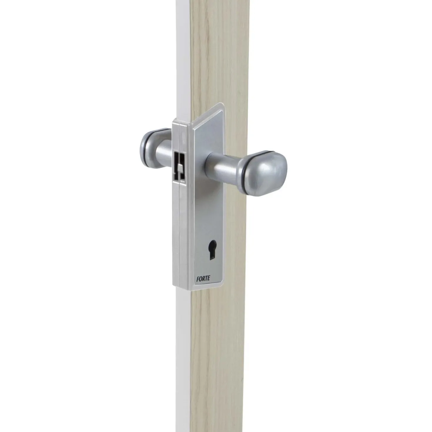 Porta a soffietto Maya in PVC stampa 3D Tessuto 83,5x214 cm grigio