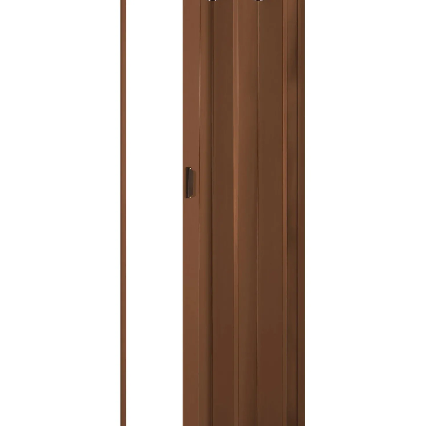 Porta a soffietto Monica in PVC 83x214 cm noce