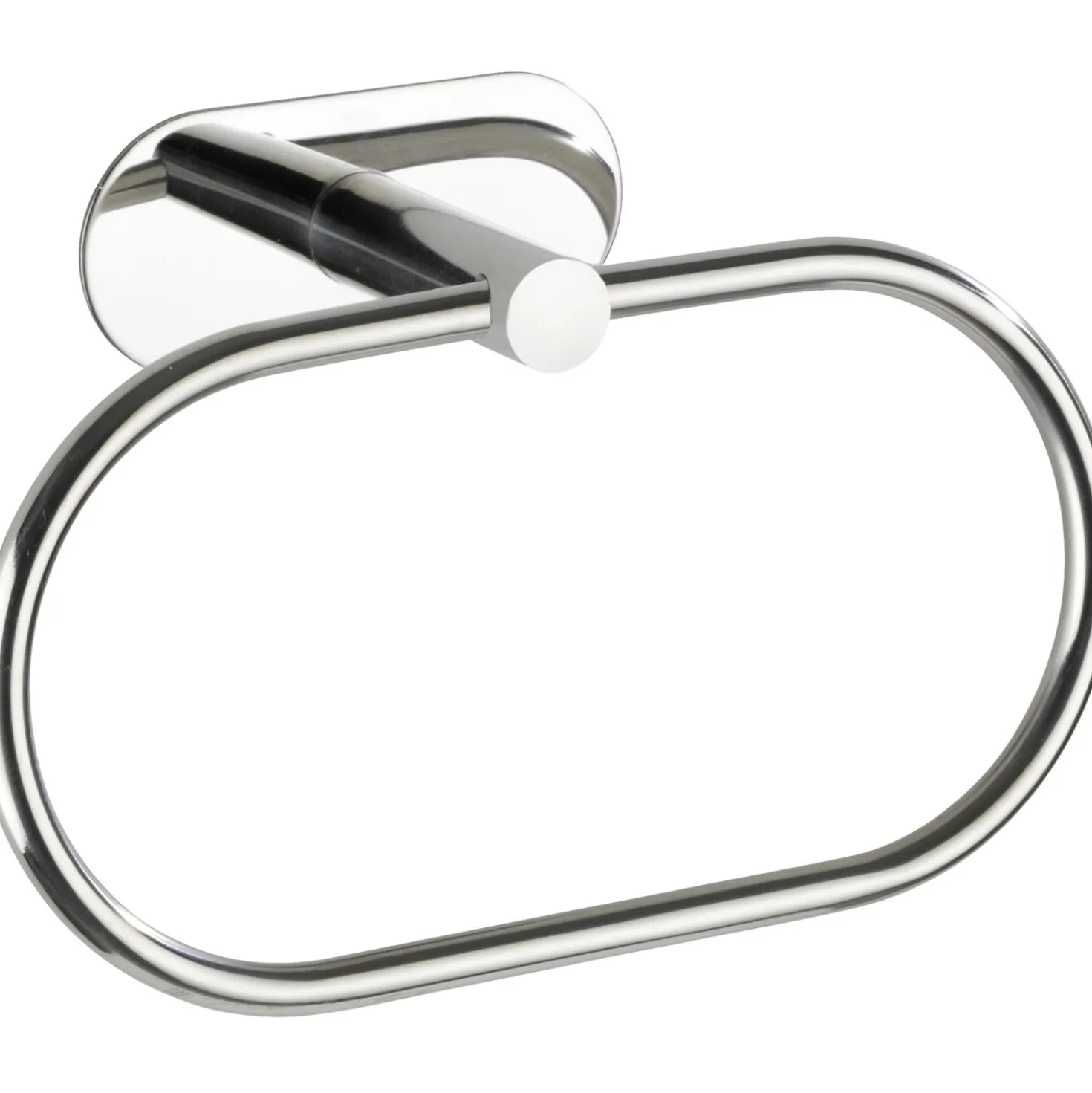 Porta asciugamani ad anello Orea shine cromo