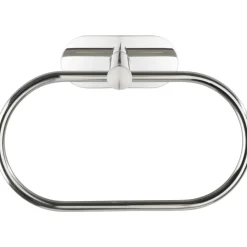 Porta asciugamani ad anello Orea shine cromo