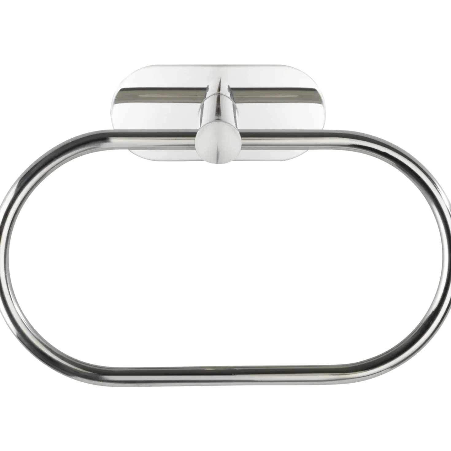 Porta asciugamani ad anello Orea shine cromo