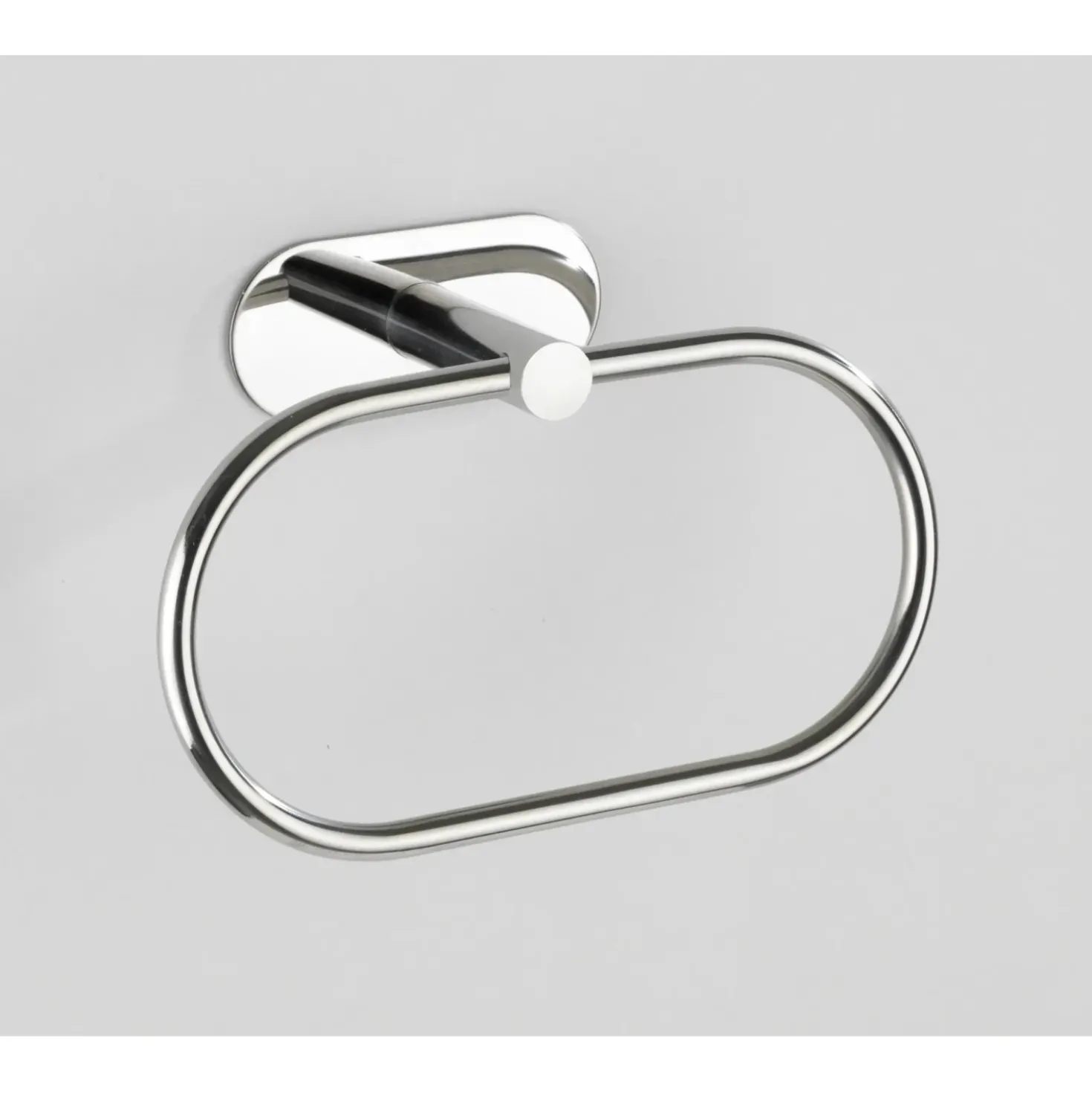 Porta asciugamani ad anello Orea shine cromo
