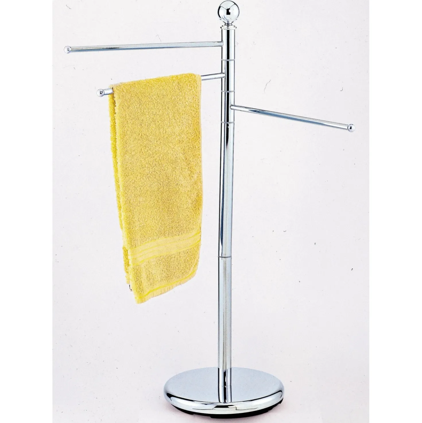 Porta asciugamani da terra Saria OBI H 90 cm cromo