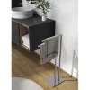 Porta asciugamani da terra Berlino cromato 77,8 cm