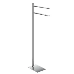 Porta asciugamani da terra Trilly cromato 84,5 cm