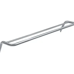 Porta asciugamani doppio da parete Idrostile 616x89 mm Cromo