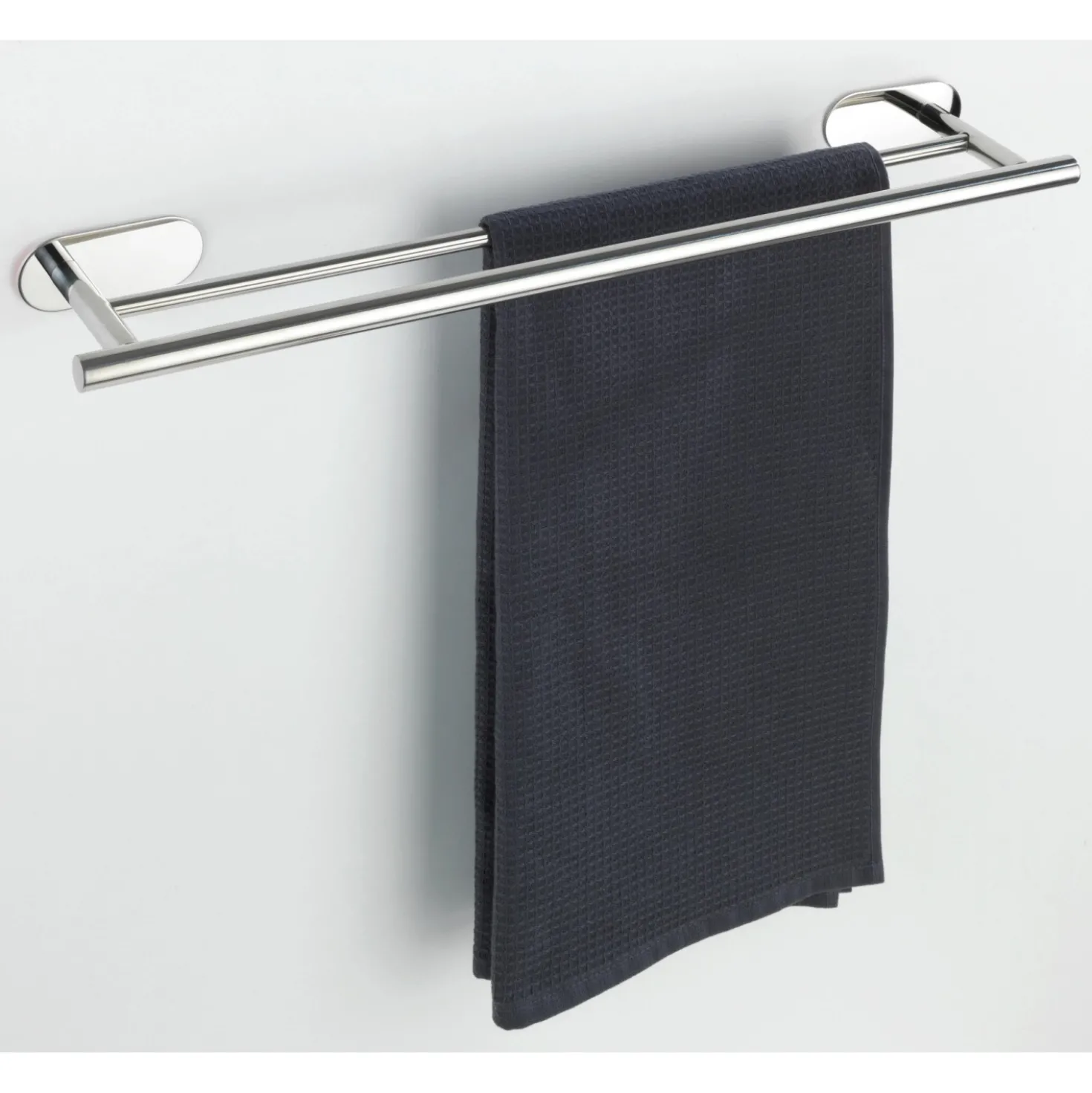 Porta asciugamani doppio Orea shine 60 cm