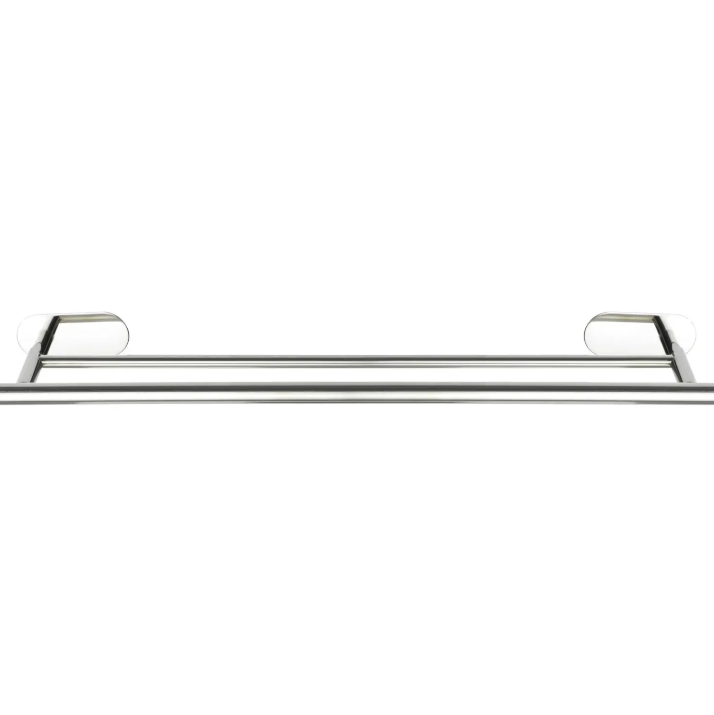 Porta asciugamani doppio Orea shine 60 cm