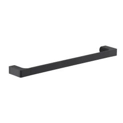 Porta asciugamani Pirenei nero opaco 45 cm